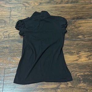 Ambiance mock neck short sleeve shirt